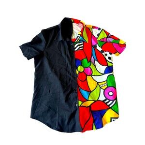 NWOT Color Block Top | Gemini ♊️